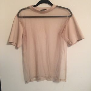 Fashion Nova see thru shirt